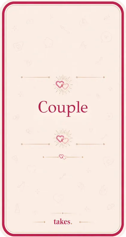 Verso de la catégorie Couple