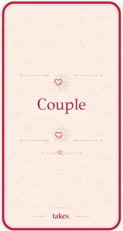 Verso de la catégorie Couple