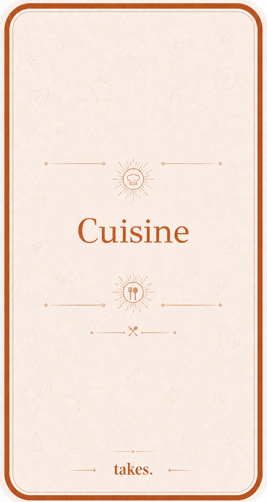 Verso de la catégorie Cuisine
