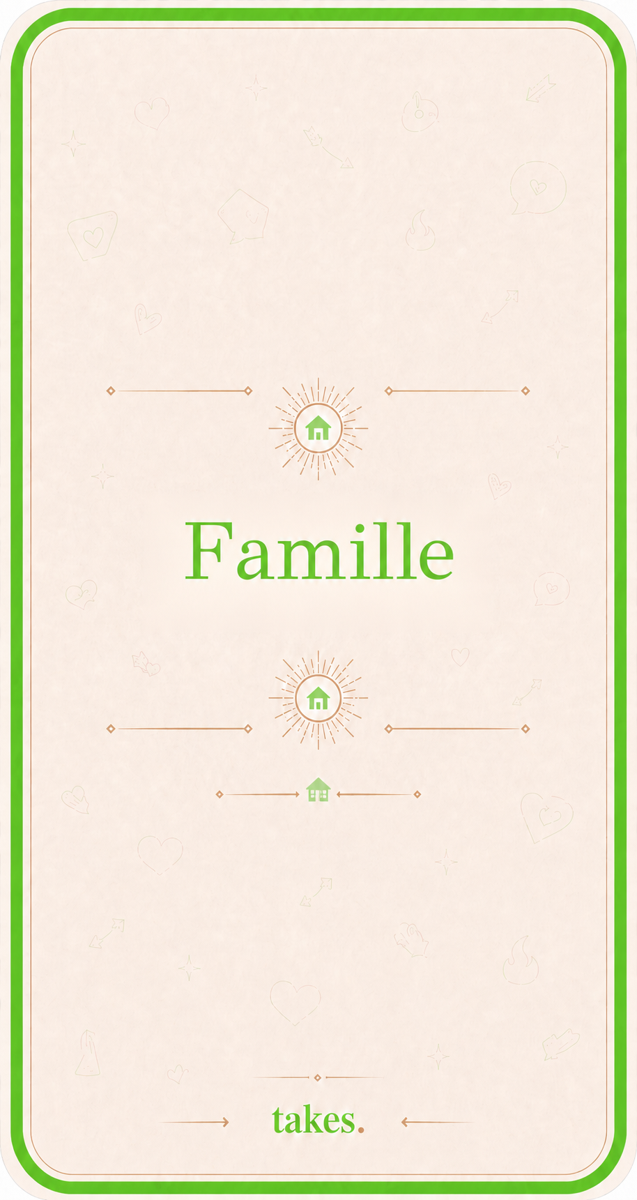 Verso de la catégorie Famille